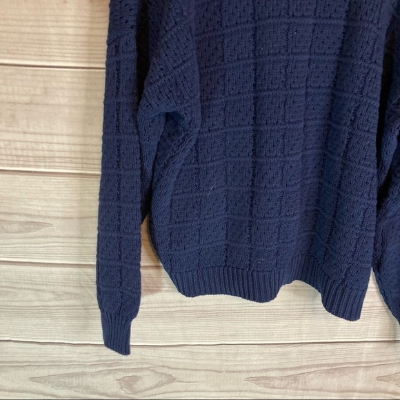 RACHEL Comey x Target Navy Knitted V-Neck Pullover Sweater - Picture 10 of 15